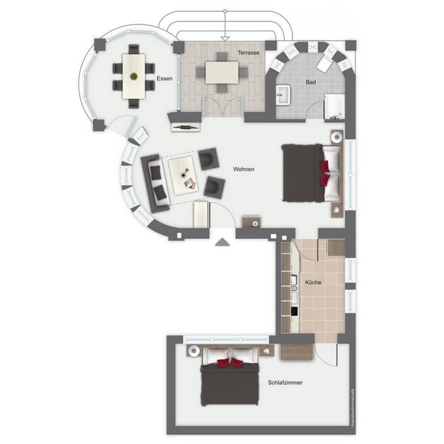 בולטנהאגן Strandvilla Krabbe Wohnung 04 מראה חיצוני תמונה